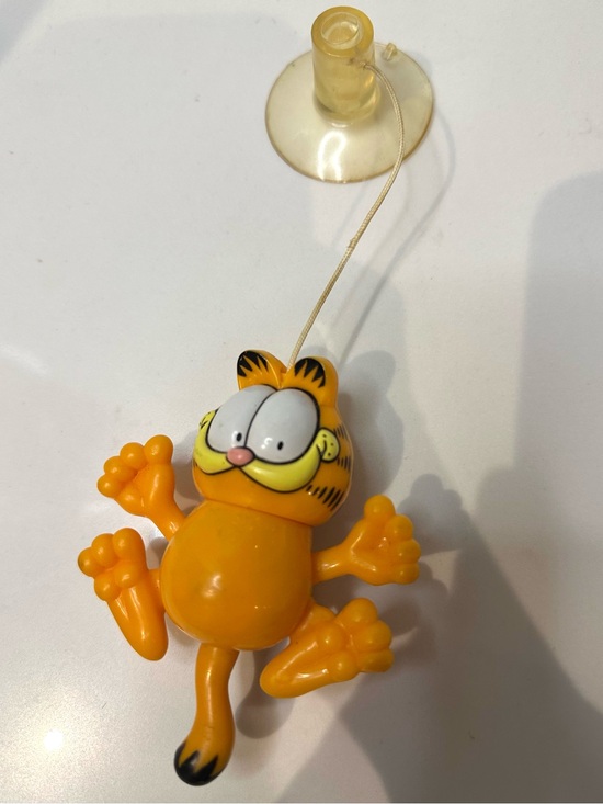 Garfield Other - Vintage Garfield Suction Cup Window Hanger Toy 80s